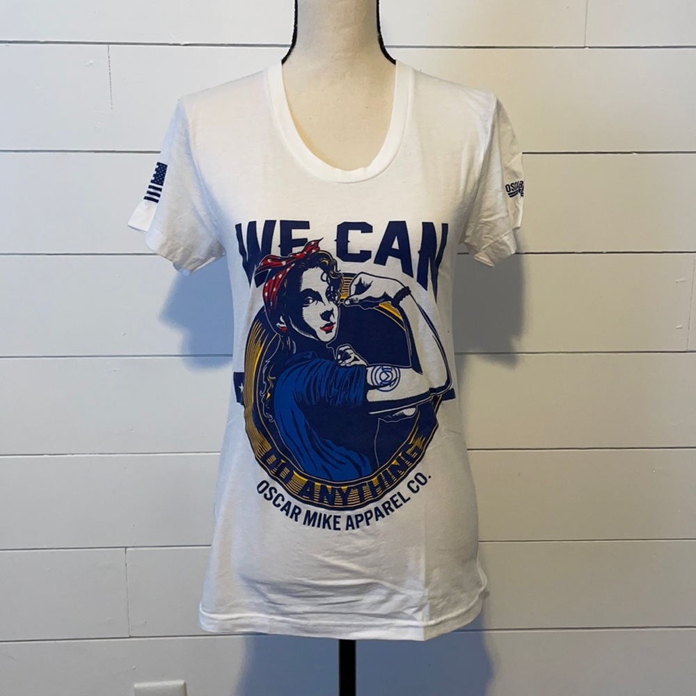 Rosie the Riveter “we can do anything” T-Shirt
